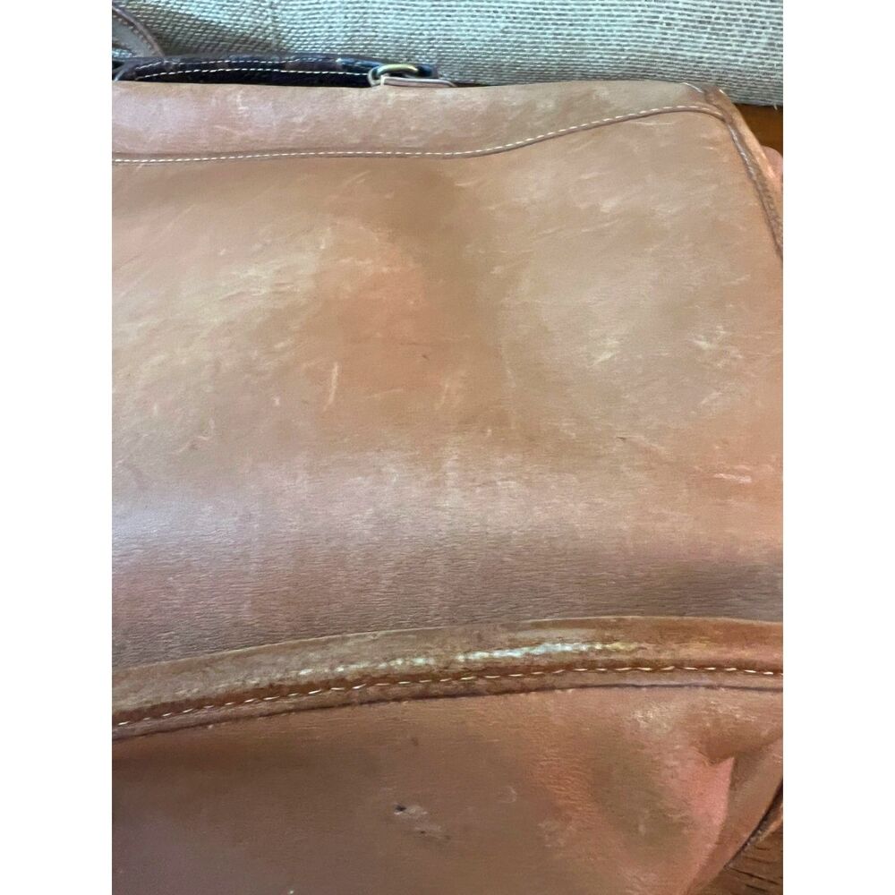 COACH Vintage Musette Leather Messenger Bag Briefcase Laptop - Picture 7 of 11